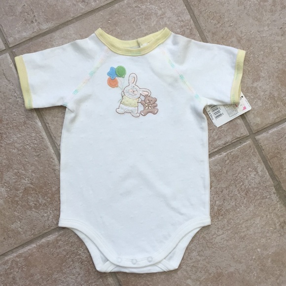 Little Wonders Other - Little Wonders Bunny and Teddy Bear Bodysuit